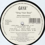 Gaya' - Sing Your Soul (12")