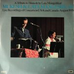 Mukesh & Lata Mangeshkar - A Tribute To Mukesh By Lata Mangeshkar (Live Recordings Of Concerts In U•S•A• And Canada-August 1976) (2xLP)