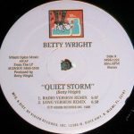 Betty Wright - Quiet Storm (12")