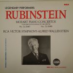 Rubinstein* - Mozart*, RCA Victor Symphony*, Alfred Wallenstein - Mozart Piano Concertos, (Concertos Pour Piano Et Orchestre No. 21, K467 , No.23, K488 ) (LP, RE, RM)