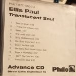 Ellis Paul - Translucent Soul  (CD, Album, Promo)