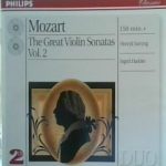 Mozart* - Henryk Szeryng, Ingrid Haebler - The Great Violin Sonatas, Vol. 2 (2xCD, Comp, RM)