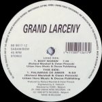 Grand Larceny - Body Workin' / Palabras De Amor (12", Promo)