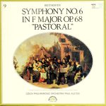 Beethoven* - Czech Philharmonic Orchestra* conductor Paul Kletzki - Symphony No. 6 Op. 68 "Pastoral" (LP)