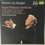 Herbert von Karajan, Berliner Philharmoniker, Suppé*, Strauss* - Suppè & Strauss: Ouvertüren  (LP, Comp)