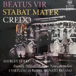 Shirley Verrett, Coro Polifonico Di Roma, Nino Antonellini, I Virtuosi Di Roma*, Renato Fasano - Beatus Vir, Stabat Mater, Credo (LP, Album)