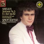 Sibelius* - Simon Rattle*, Philharmonia Orchestra - Sinfonie Nr.5 In Es-dur Op.82 - Nächtlicher Ritt Und Sonnenaufgang (LP)