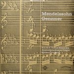 Mendelssohn* / Genzmer*, N.C.R.V. Vocaal Ensemble*, Amsterdams Kamer Orkest*, Marinus Voorberg - Mendelssohn Genzmer (LP)