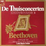 Ludwig van Beethoven - Carlo Maria Giulini - Symphonie Nr 9 Met Het Slotkoor 'Ode An Die Freude' - De Thuisconcerten, Schoonheid in Klassiek 6 (LP)