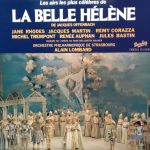Jacques Offenbach, Jane Rhodes, Jacques Martin (4), Rémy Corazza, Jules Bastin, Michel Trempont, Renée Auphan, Alain Lombard - Les Airs Les Plus Celebres De La Belle Hélène (LP, Hig)