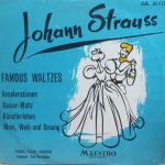 Strauss Festival Orchestra - Johan Strauss Famous Waltzes (10")