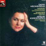 Galina Vishnevskaya, Mstislav Rostropovich, London Philharmonic Orchestra - Lieder Und Tänze Des Todes (LP, Quad)