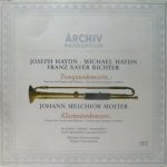 Joseph Haydn / Michael Haydn / Franz Xaver Richter / Johann Melchior Molter, Maurice André, Jost Michaels, Münchener Kammerorchester, Hans Stadlmair - Trompetenkonzerte / Klarinettenkonzert (LP)