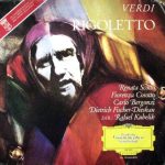 Verdi* - Renata Scotto, Fiorenza Cosotto*, Carlo Bergonzi, Dietrich Fischer-Dieskau, Rafael Kubelik - Rigoletto (LP, Album)