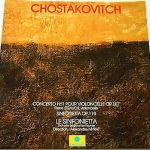 Chostakovitch* / Pierre Strauch, Le Sinfonietta (Orchestre Régional De Picardie)* , Direction Alexandre Myrat - Concerto N°1 Pour Violoncelle Op.107 / Sinfonietta Op.110 (LP, Album)