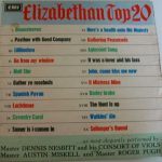 Elizabethan Consort Of Viols, Dennis Nesbitt, Austin Miskell, Roger Pugh - Elizabethan Top Twenty (LP)