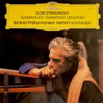 Igor Stravinsky, Berliner Philharmoniker, Herbert von Karajan - Symphony In C - Concerto In D - Circus Polka (LP, Album)