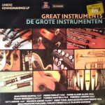 Various - Great Instruments - De Grote Instrumenten (LP, Comp, Promo)