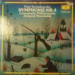 Peter Tschaikowsky*, Leningrader Philharmonie*, Jewgenij Mrawinskij* - Symphonie Nr.4 (LP)