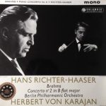Brahms*, Hans Richter-Haaser, Herbert von Karajan, Berlin Philharmonic Orchestra* - Piano Concerto No. 2 In B Flat Major (LP, Mono)