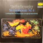 Tchaikovsky* - Leningrad Philharmonic*, Yevgeny Mravinsky* - Symphony No. 4 (LP, RP)