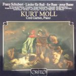 Franz Schubert, Kurt Moll, Cord Garben - Lieder For Bass (LP, Album)