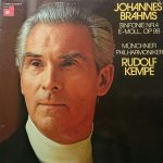 Johannes Brahms - Rudolf Kempe, Münchner Philharmoniker - Sinfonie Nr. 4 E-moll, Op. 98 (LP)
