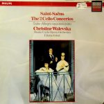 Saint-Saëns*, Christine Walevska, Orchestre National de l'Opéra de Monte-Carlo, Eliahu Inbal - The 2 Cello Concertos / Suite / Allegro Appassionato (LP, RE)