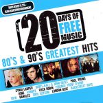 Various - 80's & 90's Greatest Hits (20 Days Of Free Music) (CD, Comp)