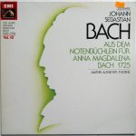 Johann Sebastian Bach - Mathis*, Altmeyer*, Thoene* - Aus Dem Notenbüchlein Für Anna Magdalena Bach 1725 (LP, Album, RE)