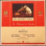 Jan Peerce, Erna Berger, Leonard Warren, Italo Tajo, Renato Cellini - Verdi Rigoletto  (3xLP, Mono)