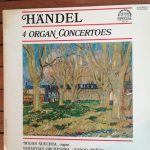Milan Šlechta, Sebastian Orchestr, Libor Pešek, Händel* - 4 Organ Concertos (LP, Album)