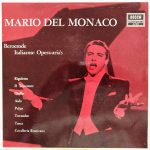 Mario del Monaco - Beroemde Italiaanse Opera-aria's (LP, Comp, Mono)