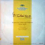 Peter Tschaikowsky* – David Oistrach , Violine - Sächsische Staatskapelle Dresden* · Dirigent: Franz Konwitschny - Konzert Für Violine Und Orchester D-dur Op. 35 (LP, Album, Mono)