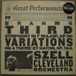 Brahms*, Cleveland Orchestra*, Szell* - Third Symphony In F major, Op. 90 / Variations On A Theme By Haydn, Op. 56A (LP, Album, Promo)