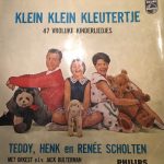 Teddy, Henk en Renée Scholten Met Orkest O.l.v. Jack Bulterman - Klein Klein Kleutertje: 47 Vrolijke Kinderliedjes (10", Mono)