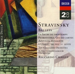 Stravinsky* - The Cleveland Orchestra, Royal Concertgebouw Orchestra*, Riccardo Chailly - Ballets - Le Sacre Du Printemps - Petrouchka - Jeu De Cartes - Appollon Musagète - L'Oiseau De Feu (Suite) (2xCD, Comp)