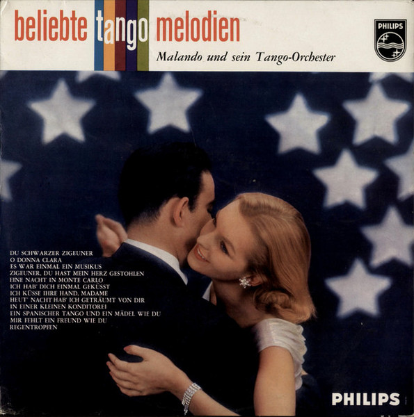 Malando And His Tango Orchestra - Beliebte Tango-Melodien (LP, Album, Mono)
