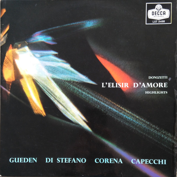 Donizetti* - L'Elisir D'Amore Highlights (LP, Mono)