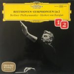 Beethoven* - Herbert von Karajan · Berliner Philharmoniker - Symphonien 1 & 2 (LP, RP)
