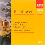 Ludwig van Beethoven, Alban Berg Quartett - String Quartets Nos. 7 & 8 "Rasumovsky" (CD, Album, RM)