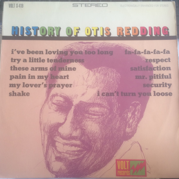 Otis Redding - History Of Otis Redding (LP, Comp, RE, RP)