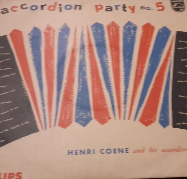 Henri Coene - Accordion Party No. 5 (10", Album)