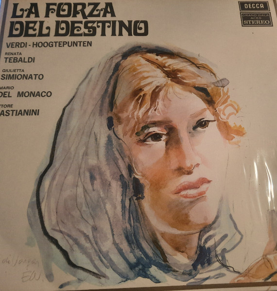 Giuseppe Verdi - La Forza Del Destino Hoogtepunten (LP)