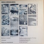 Misha Mengelberg - Musica Per 17 Instrumenti / 3 Intermezzi / Omtrent Een Componistenactie (LP)