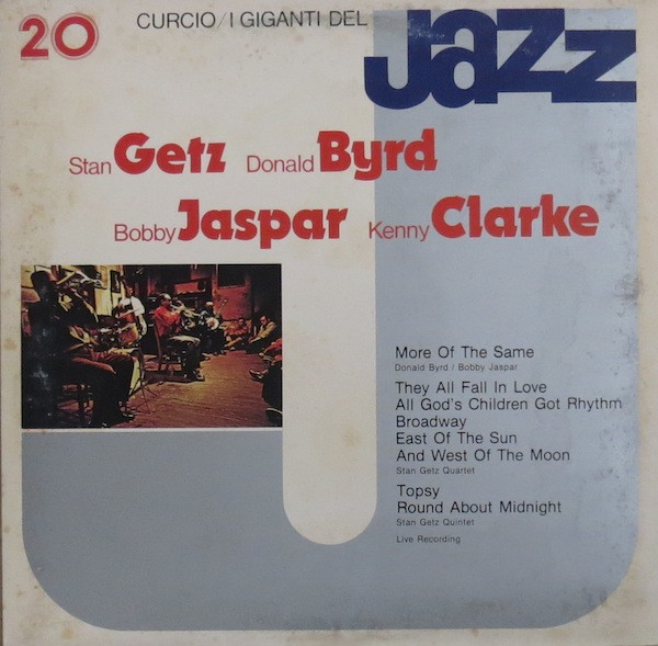 Stan Getz, Donald Byrd, Bobby Jaspar, Kenny Clarke - I Giganti Del Jazz Vol. 20 (LP, Album, Comp, Mono)