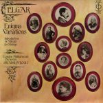 Elgar* - London Philharmonic Orchestra, Sir Adrian Boult - Enigma Variations / Introduction & Allegro For Strings (LP, RE)