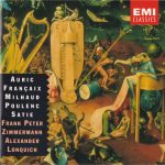 Auric*, Françaix*, Milhaud*, Poulenc*, Satie* - Frank Peter Zimmermann, Alexander Lonquich - Works For Violin And Piano (CD)