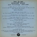 Bob Dylan - Million Miles (Live Recordings 1997-1999) (CD, EP, Promo)