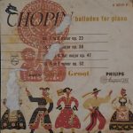 Cor de Groot, Frédéric Chopin - Ballades 1 - 4 For Piano (10", Mono)